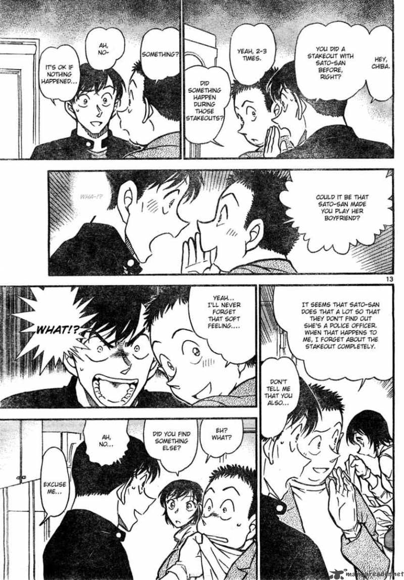 Read Detective Conan Chapter 626 Delivered Malice - Page 13 For Free In The Highest Quality
