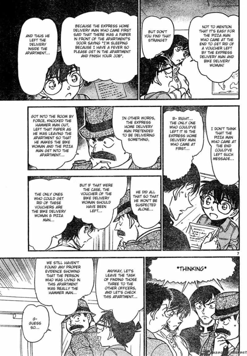 Read Detective Conan Chapter 626 Delivered Malice - Page 7 For Free In The Highest Quality