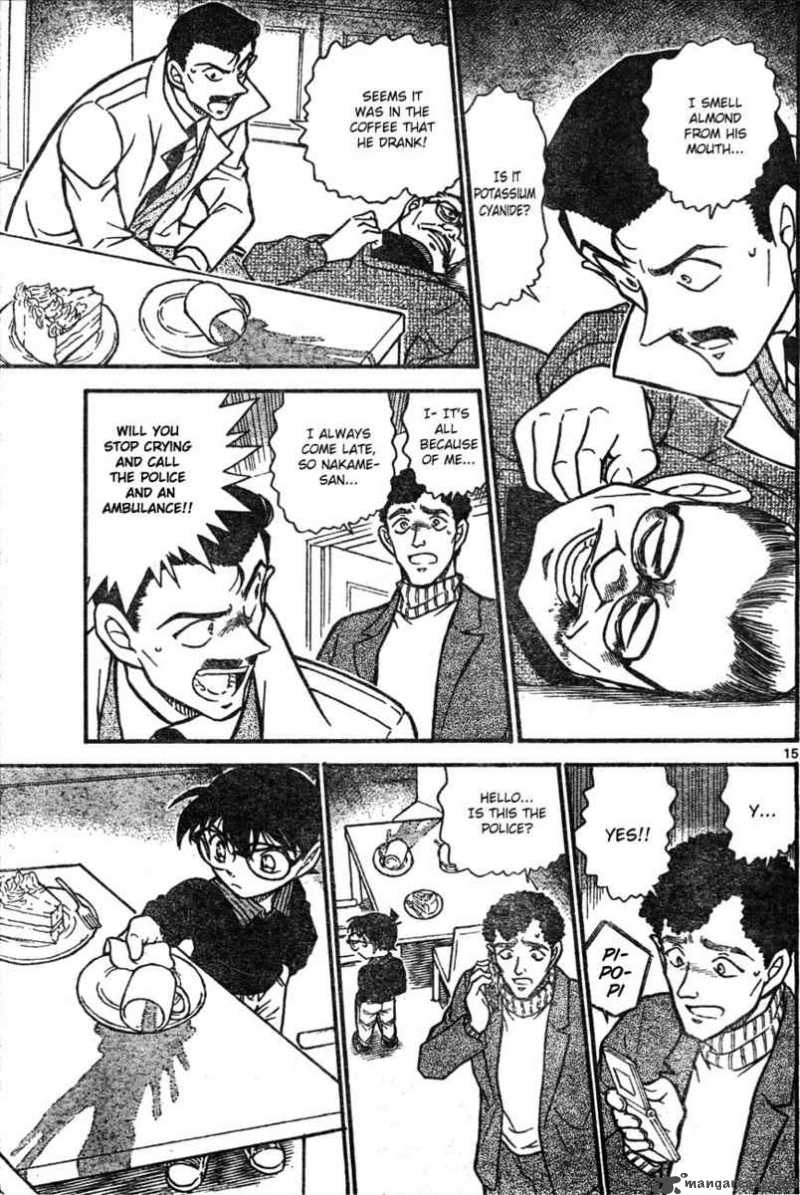 Read Detective Conan Chapter 628 Coffee with Murderous Intent - Page 15 For Free In The Highest Quality
