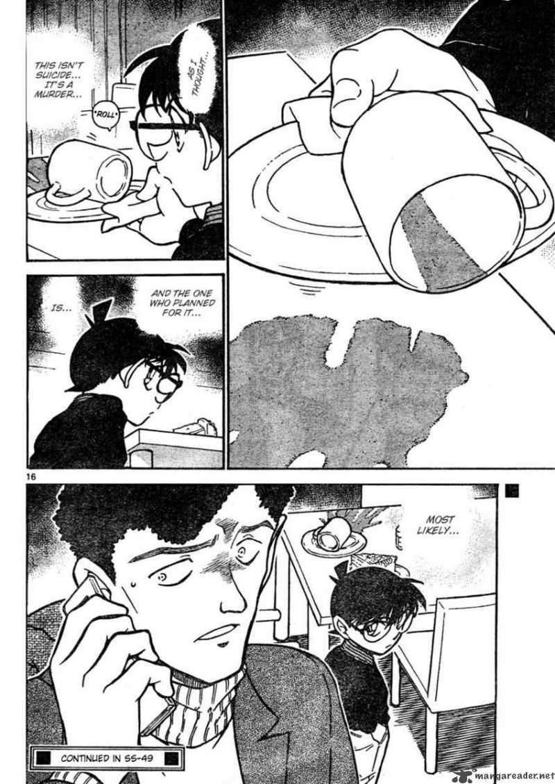 Read Detective Conan Chapter 628 Coffee with Murderous Intent - Page 16 For Free In The Highest Quality