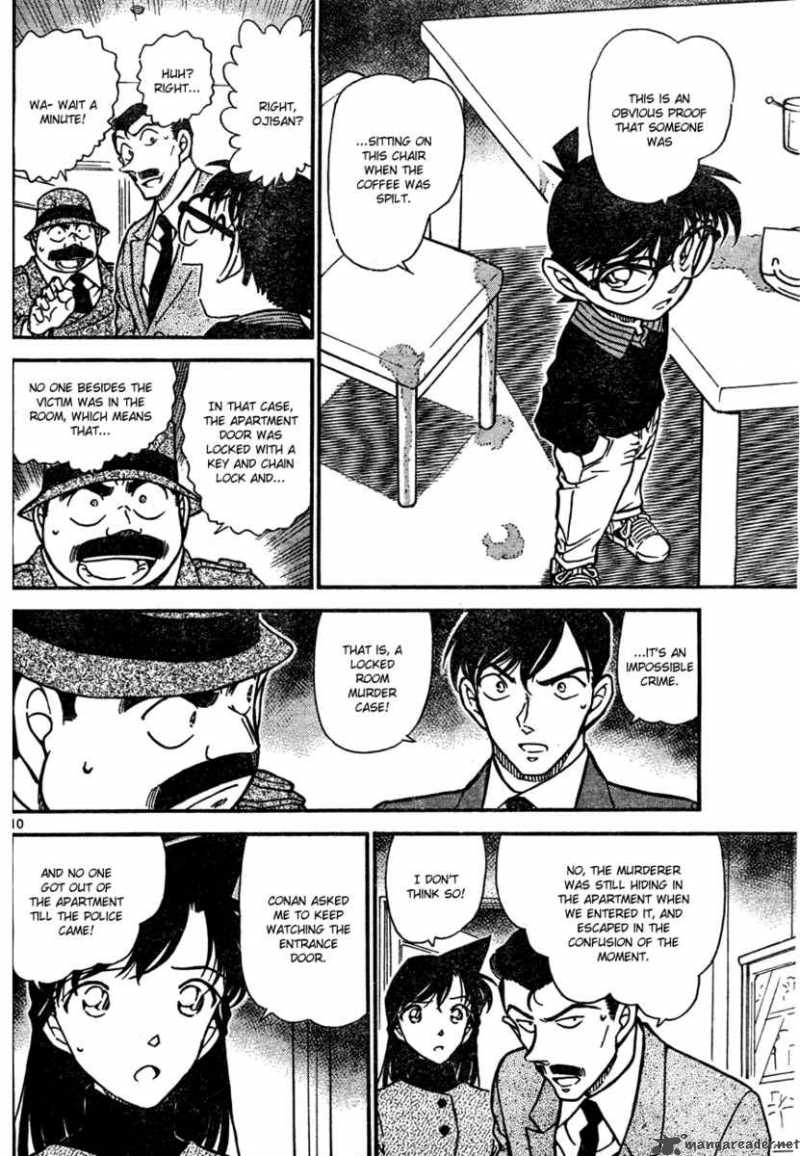 Read Detective Conan Chapter 629 The Impossible Crime - Page 10 For Free In The Highest Quality