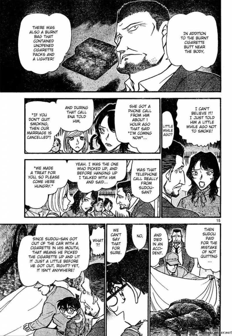 Read Detective Conan Chapter 635 Burn - Page 15 For Free In The Highest Quality