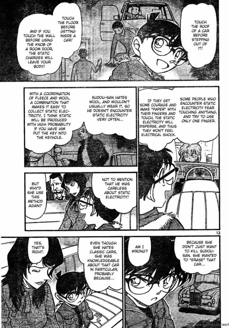 Read Detective Conan Chapter 637 Crackle - Page 13 For Free In The Highest Quality