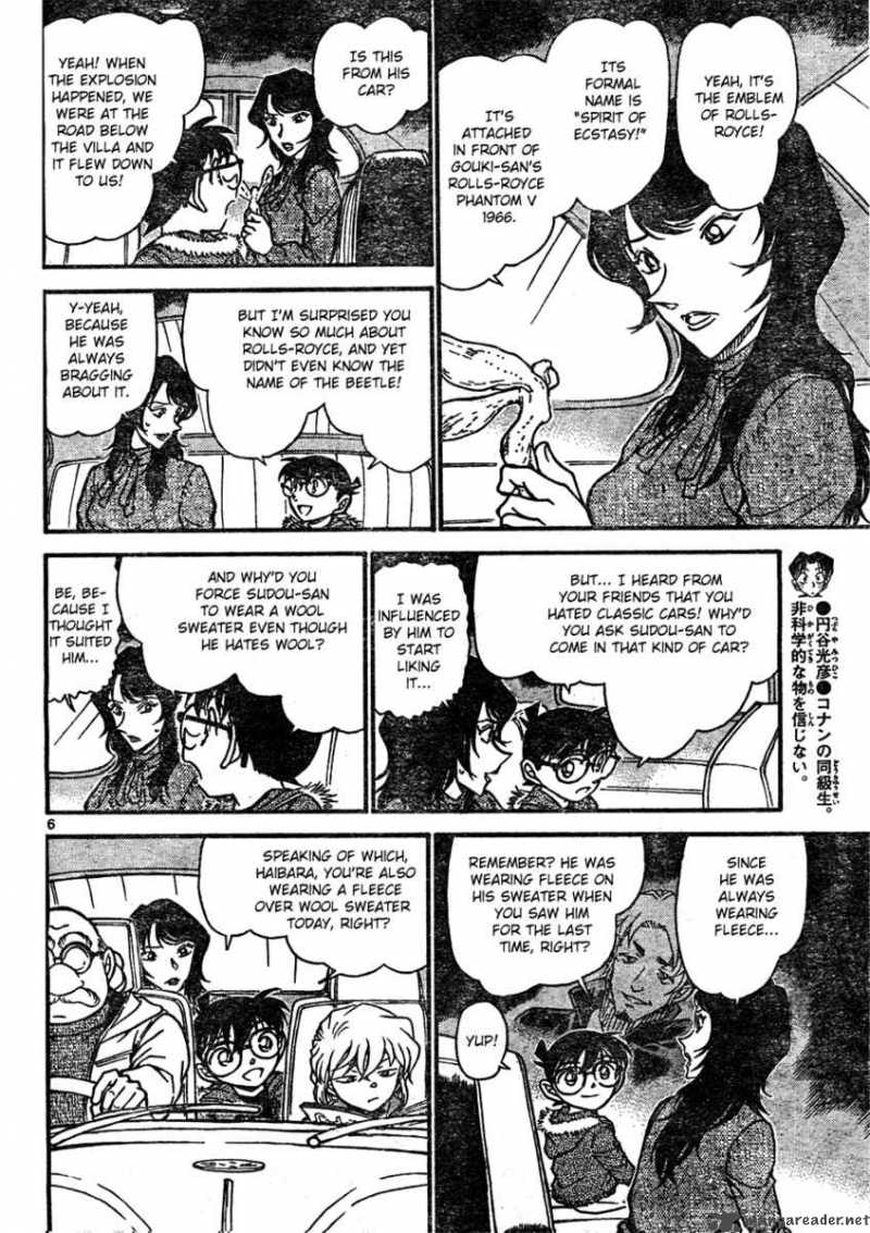 Read Detective Conan Chapter 637 Crackle - Page 6 For Free In The Highest Quality