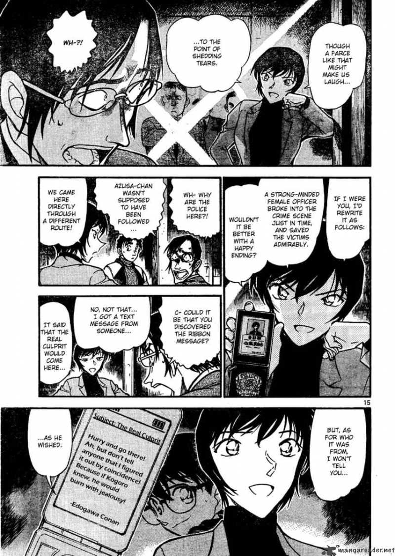 Read Detective Conan Chapter 642 False Friendship - Page 15 For Free In The Highest Quality