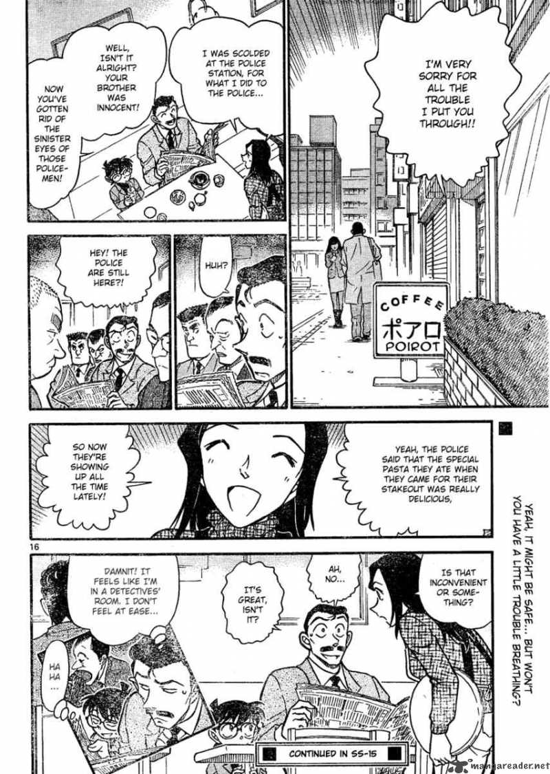 Read Detective Conan Chapter 642 False Friendship - Page 16 For Free In The Highest Quality