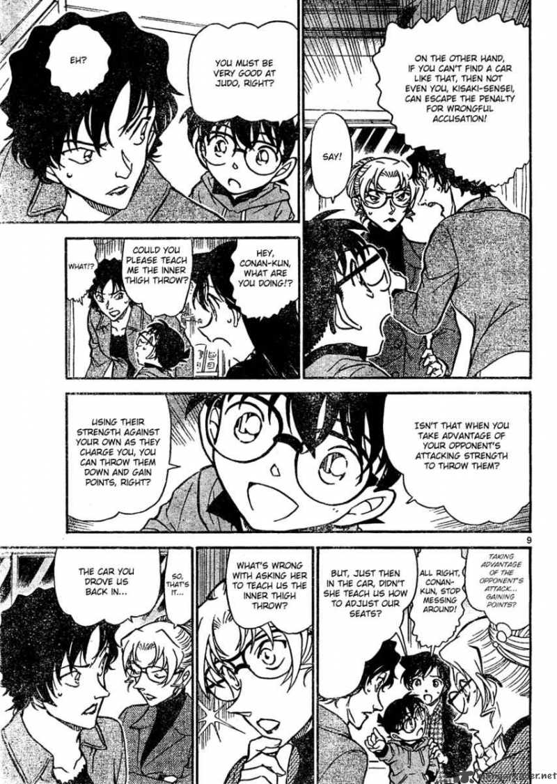 Read Detective Conan Chapter 645 Accidental Hit - Page 9 For Free In The Highest Quality
