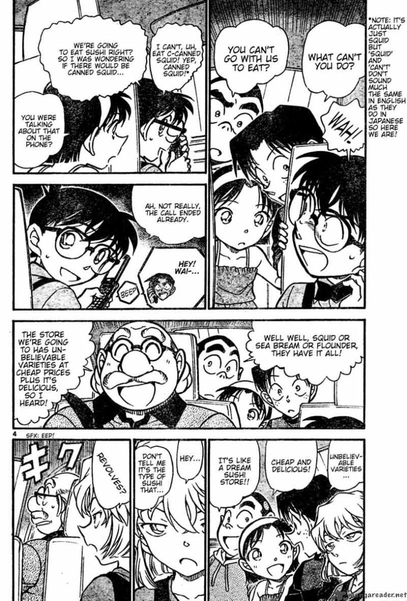 Read Detective Conan Chapter 655 The Revolving Weapon - Page 4 For Free In The Highest Quality