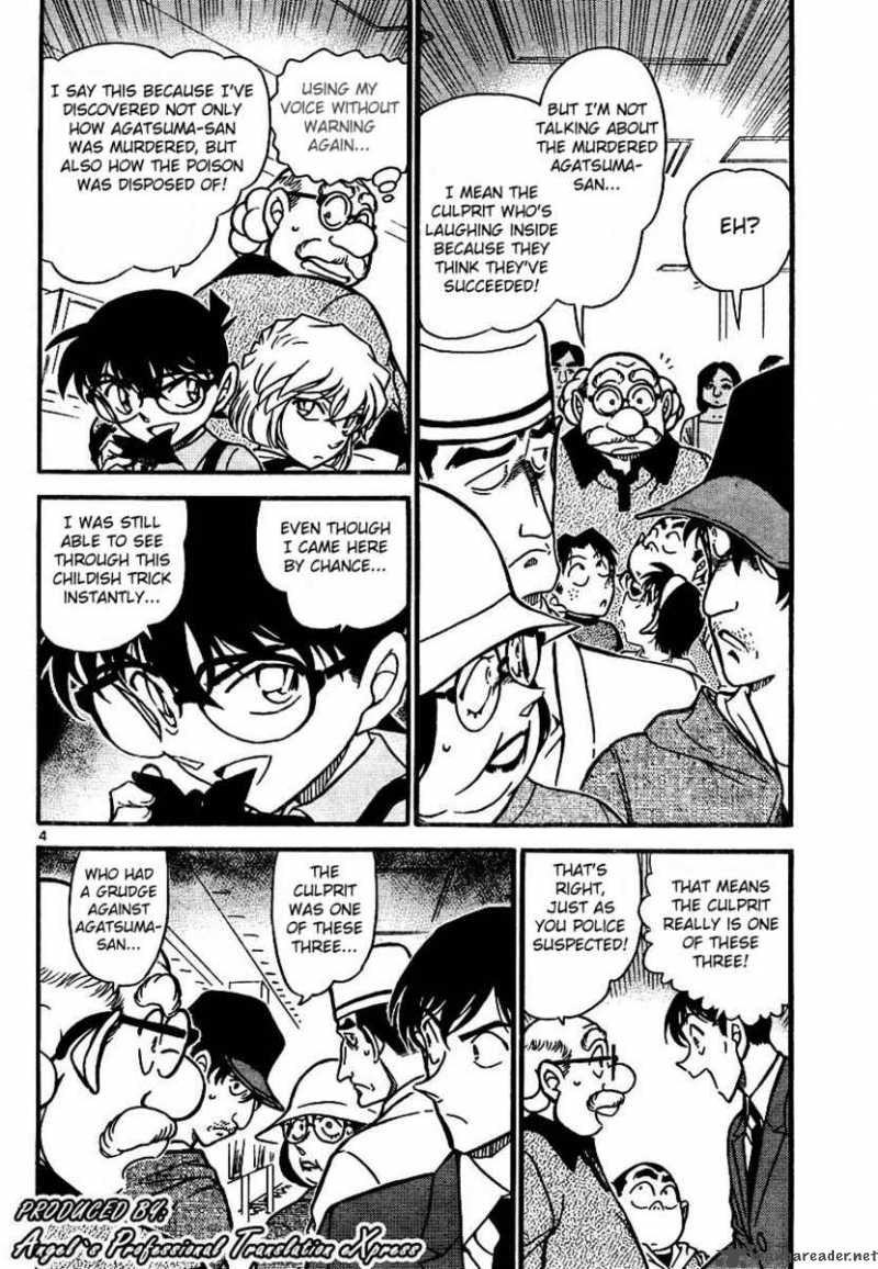Read Detective Conan Chapter 657 Whereabouts of the Poison - Page 4 For Free In The Highest Quality