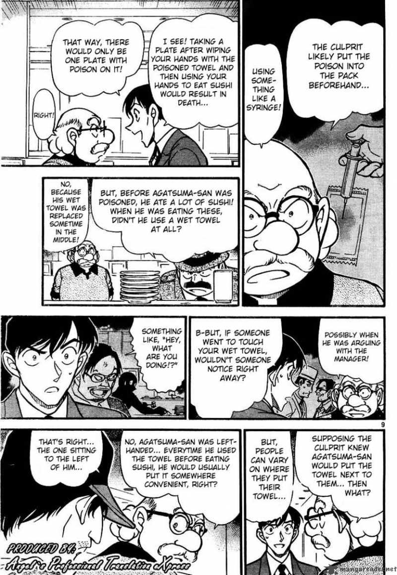 Read Detective Conan Chapter 657 Whereabouts of the Poison - Page 9 For Free In The Highest Quality