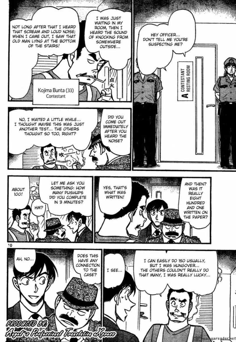 Read Detective Conan Chapter 659 801, Length of Eight and First Class - Page 10 For Free In The Highest Quality