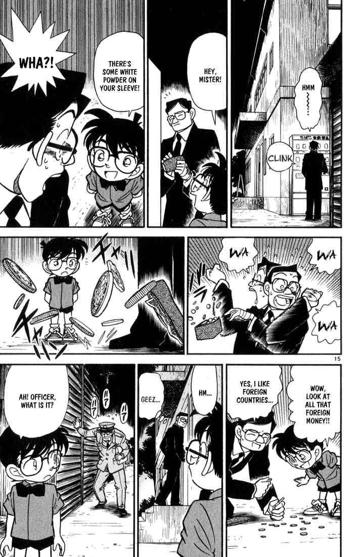 Read Detective Conan Chapter 66 Blood-Stained Button - Page 15 For Free In The Highest Quality