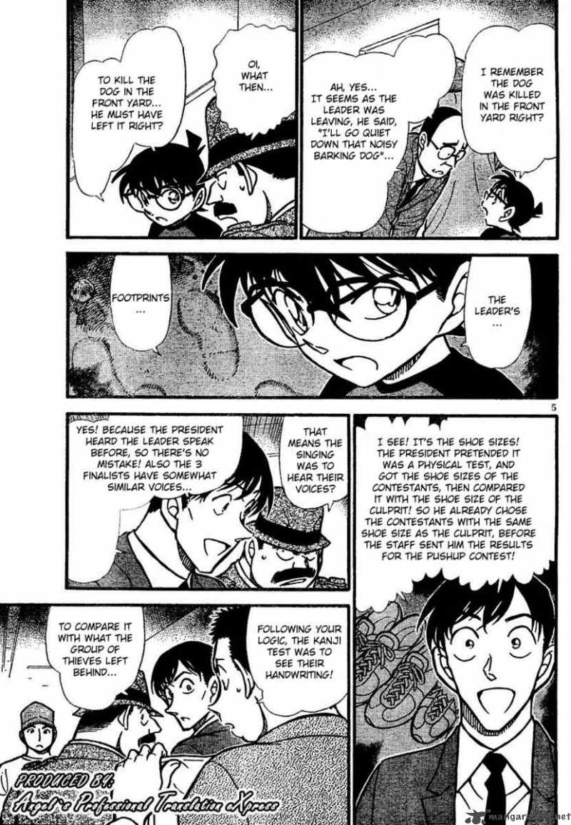 Read Detective Conan Chapter 660 True Purpose of the Contest - Page 5 For Free In The Highest Quality