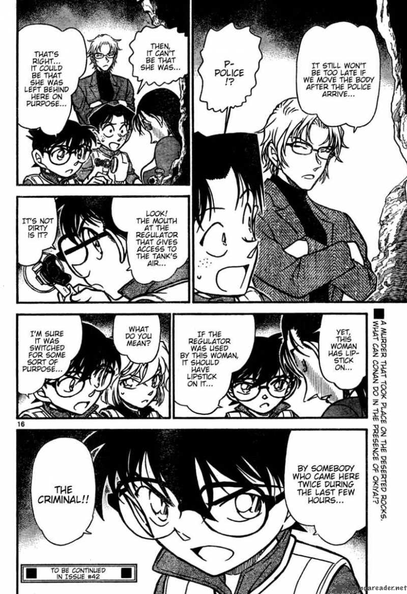 Read Detective Conan Chapter 664 Ikkaku Rock - Page 16 For Free In The Highest Quality