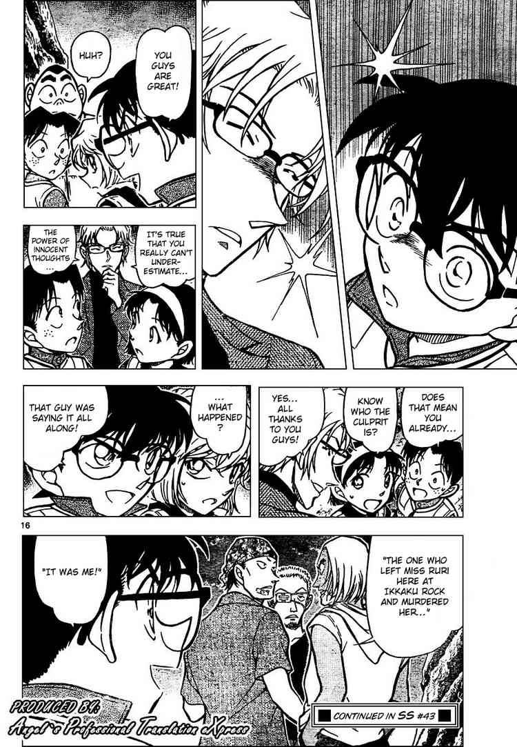 Read Detective Conan Chapter 665 Mackerel Carp Sea Bream Flounder - Page 16 For Free In The Highest Quality