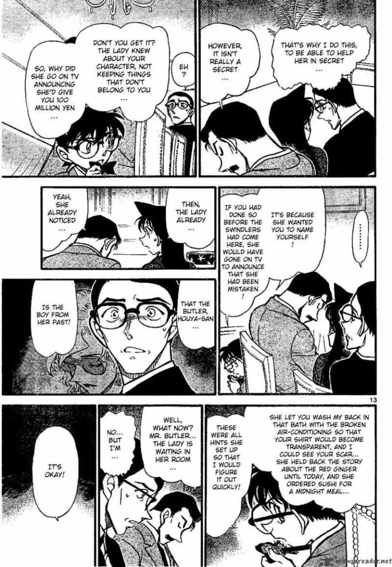 Read Detective Conan Chapter 669 Gari-kun - Page 13 For Free In The Highest Quality