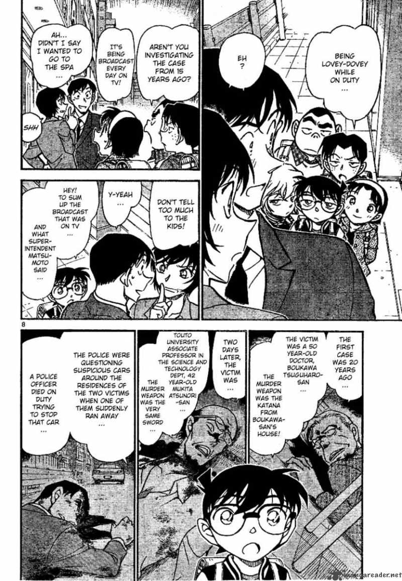 Read Detective Conan Chapter 670 The One Who Whistles - Page 8 For Free In The Highest Quality