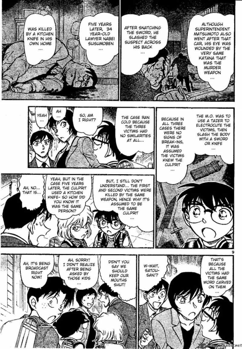 Read Detective Conan Chapter 670 The One Who Whistles - Page 9 For Free In The Highest Quality