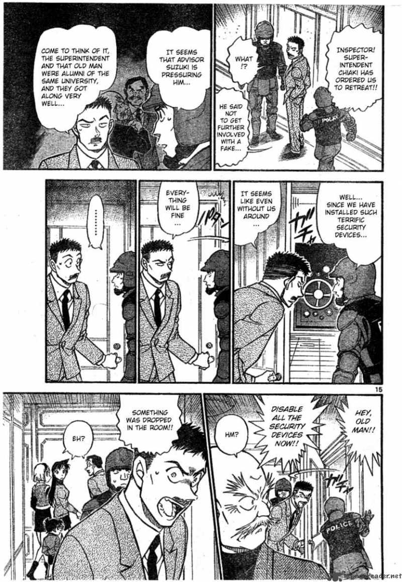 Read Detective Conan Chapter 674 Iron Tanuki - Page 15 For Free In The Highest Quality