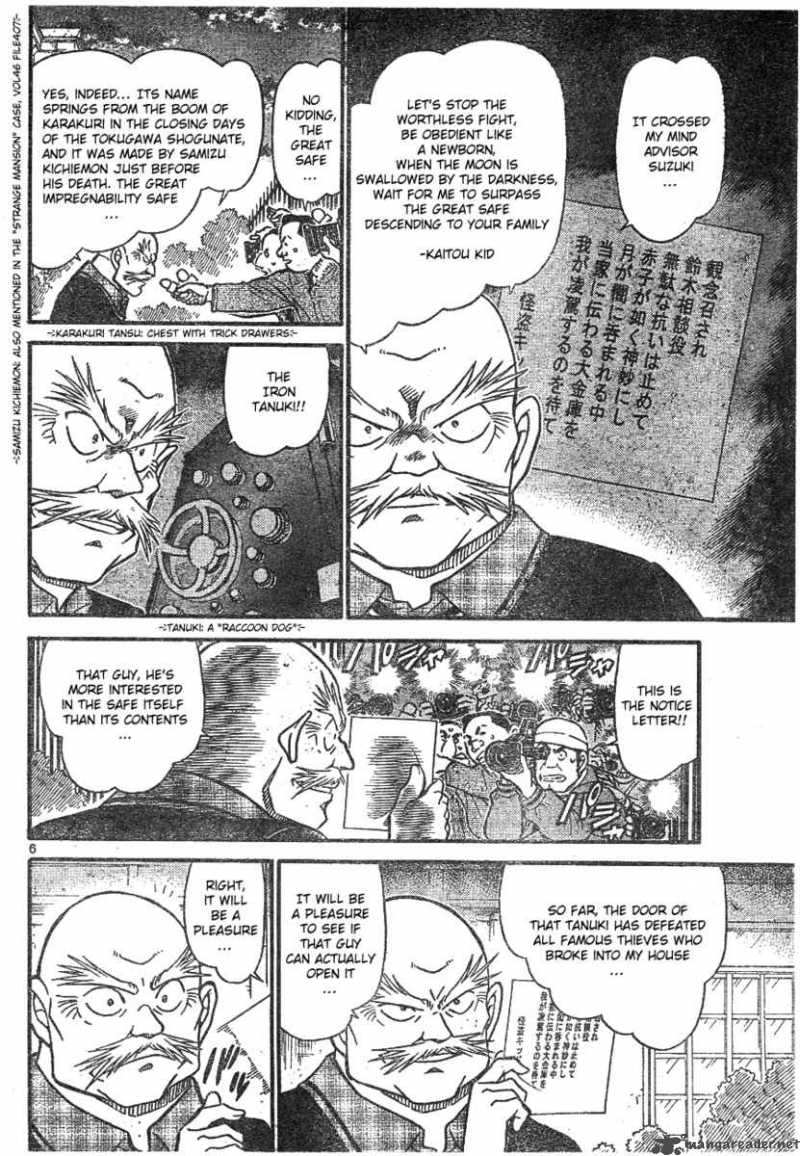 Read Detective Conan Chapter 674 Iron Tanuki - Page 6 For Free In The Highest Quality