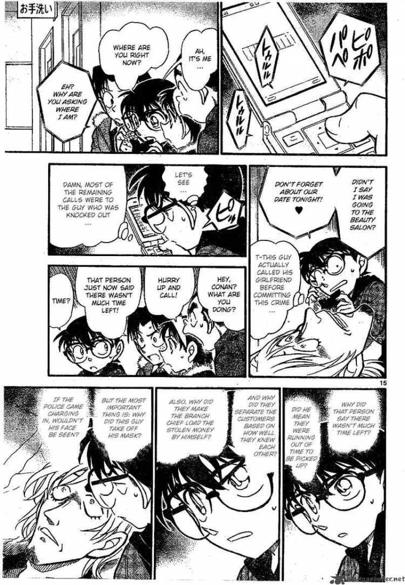 Read Detective Conan Chapter 678 The Trap - Page 15 For Free In The Highest Quality