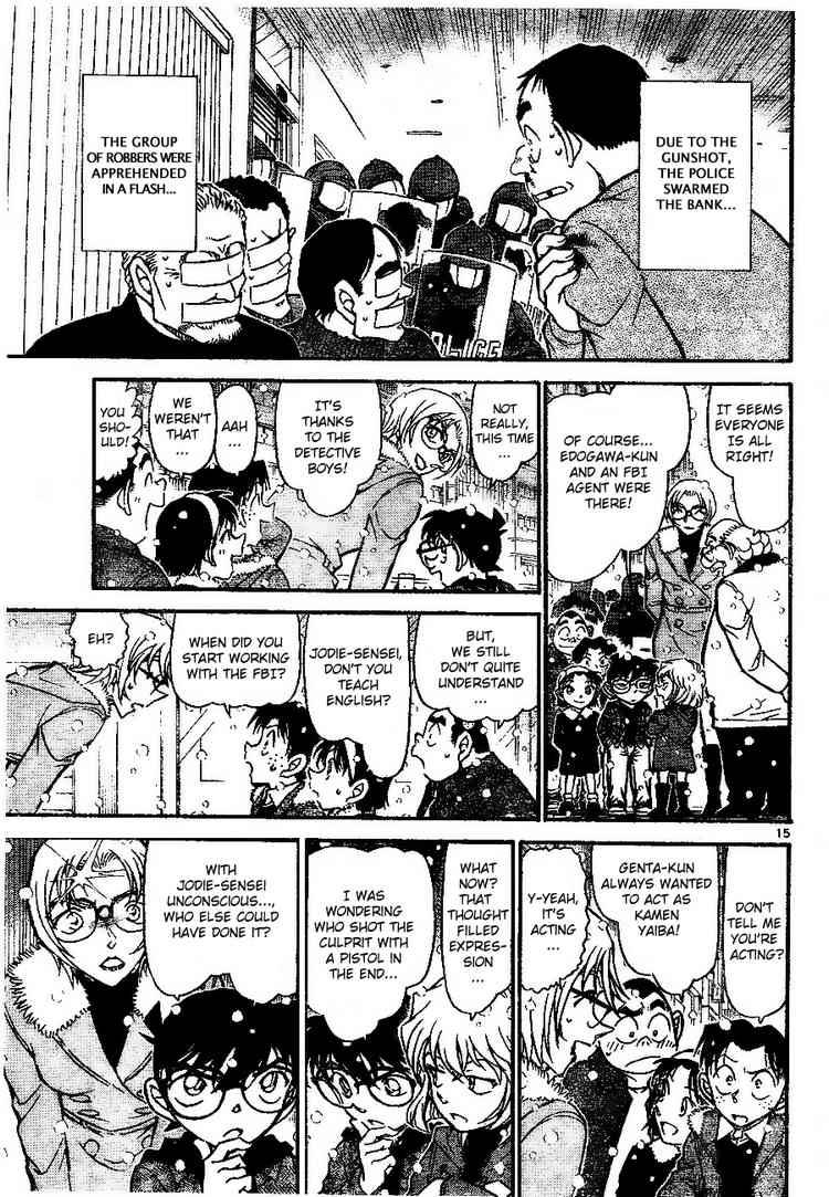 Read Detective Conan Chapter 679 Shaking Heart - Page 15 For Free In The Highest Quality