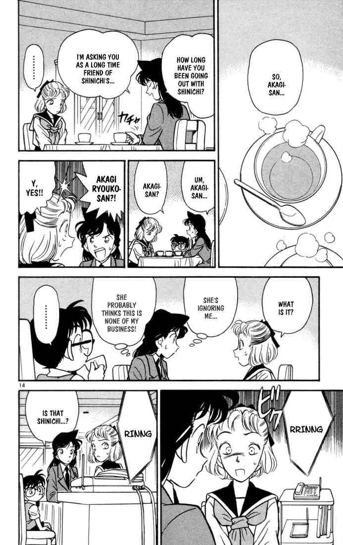 Read Detective Conan Chapter 68 Shinichi's Sweetheart!! - Page 14 For Free In The Highest Quality