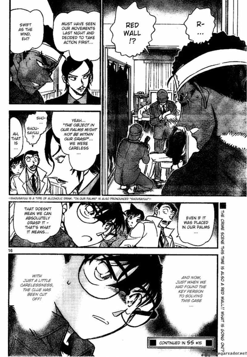 Read Detective Conan Chapter 683 In the Hand - Page 16 For Free In The Highest Quality
