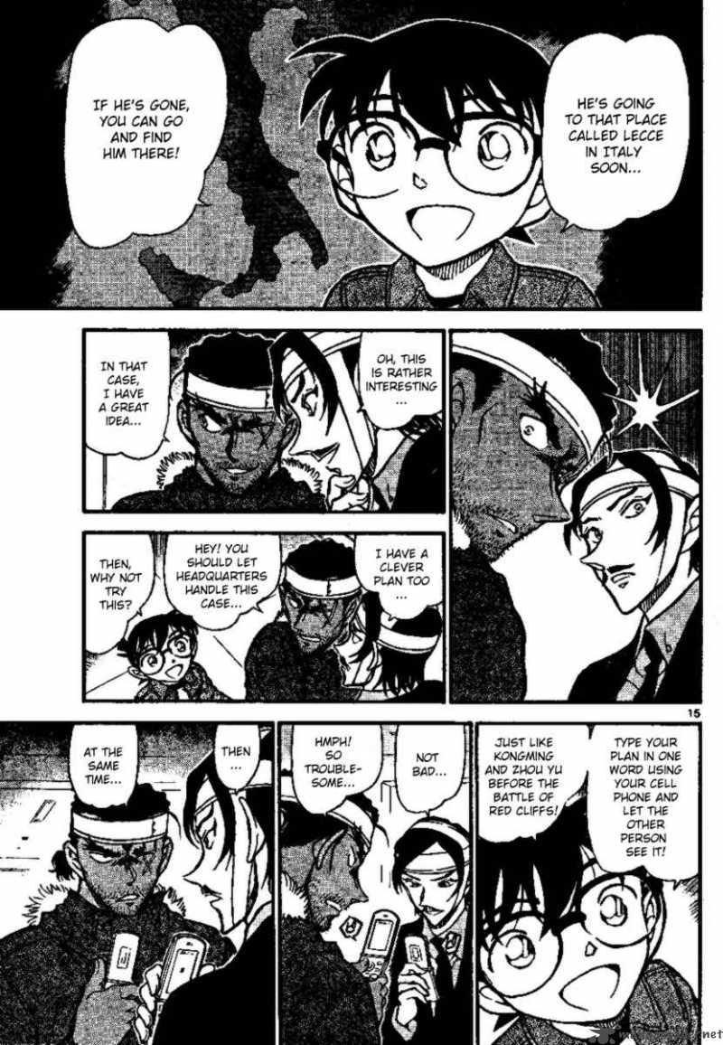 Read Detective Conan Chapter 685 Make Friends Hurry - Page 15 For Free In The Highest Quality