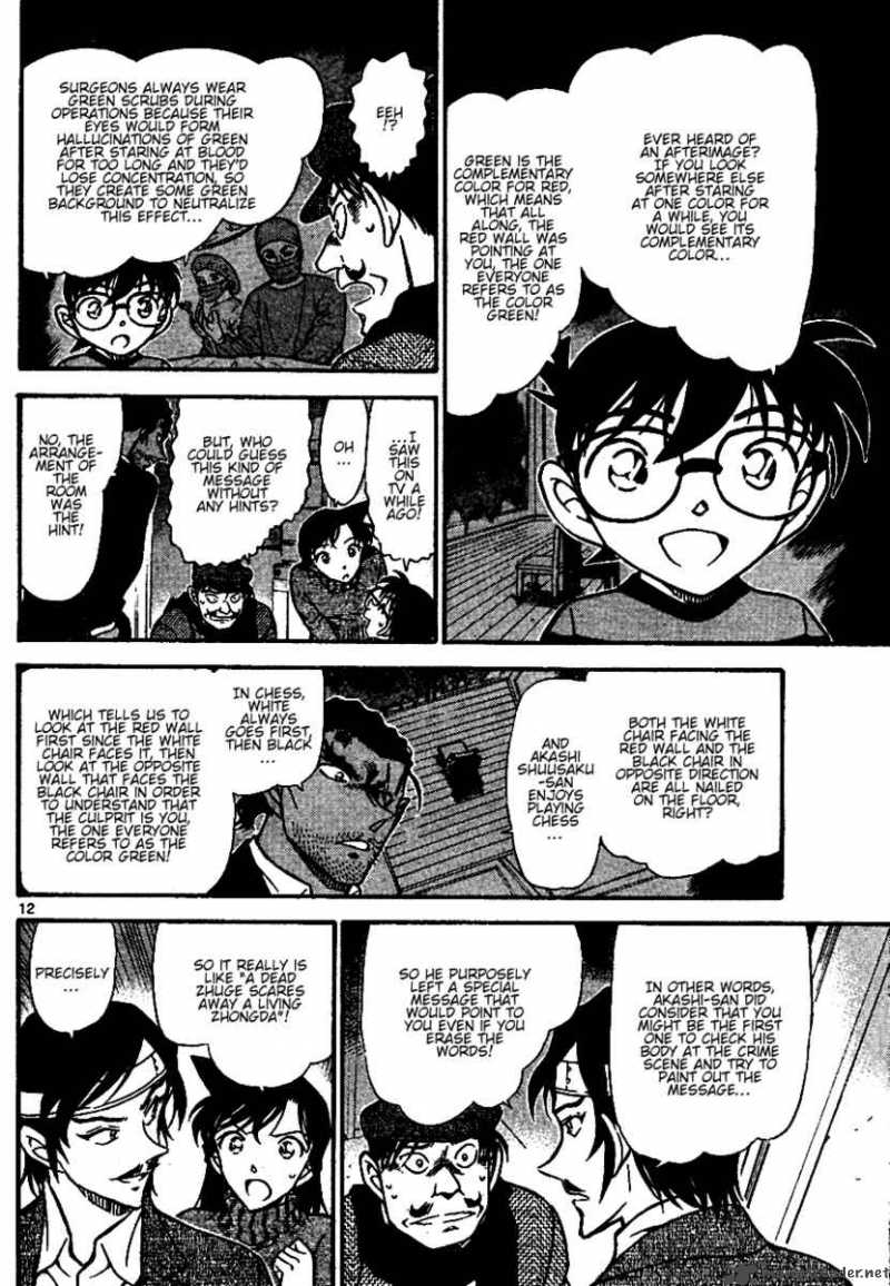 Read Detective Conan Chapter 686 Superb Bait - Page 12 For Free In The Highest Quality