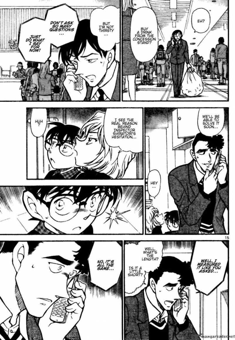 Read Detective Conan Chapter 688 Sakura Falls - Page 15 For Free In The Highest Quality
