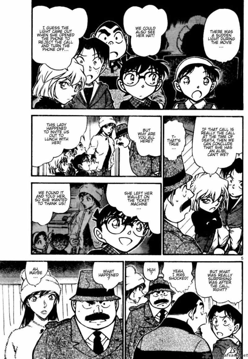 Read Detective Conan Chapter 688 Sakura Falls - Page 5 For Free In The Highest Quality