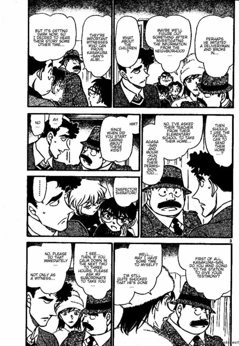 Read Detective Conan Chapter 689 Blooming Sakura - Page 3 For Free In The Highest Quality