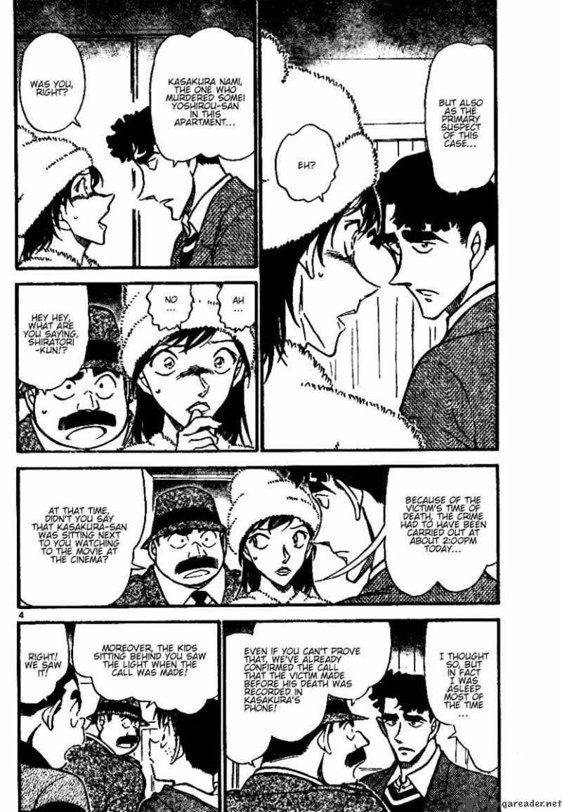 Read Detective Conan Chapter 689 Blooming Sakura - Page 4 For Free In The Highest Quality