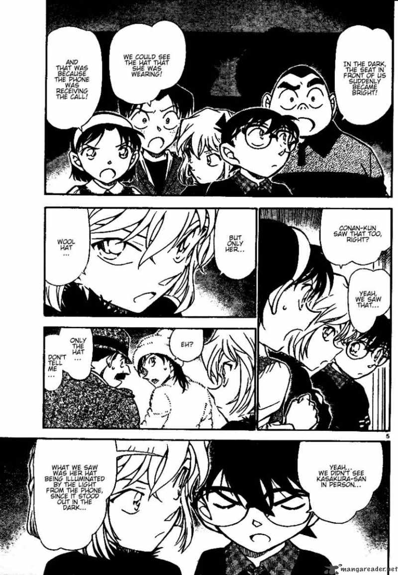 Read Detective Conan Chapter 689 Blooming Sakura - Page 5 For Free In The Highest Quality
