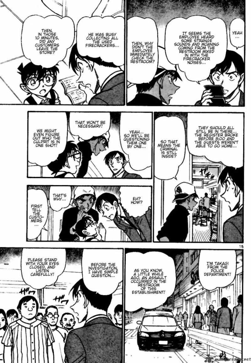 Read Detective Conan Chapter 693 Charm Recovery Strategy - Page 15 For Free In The Highest Quality