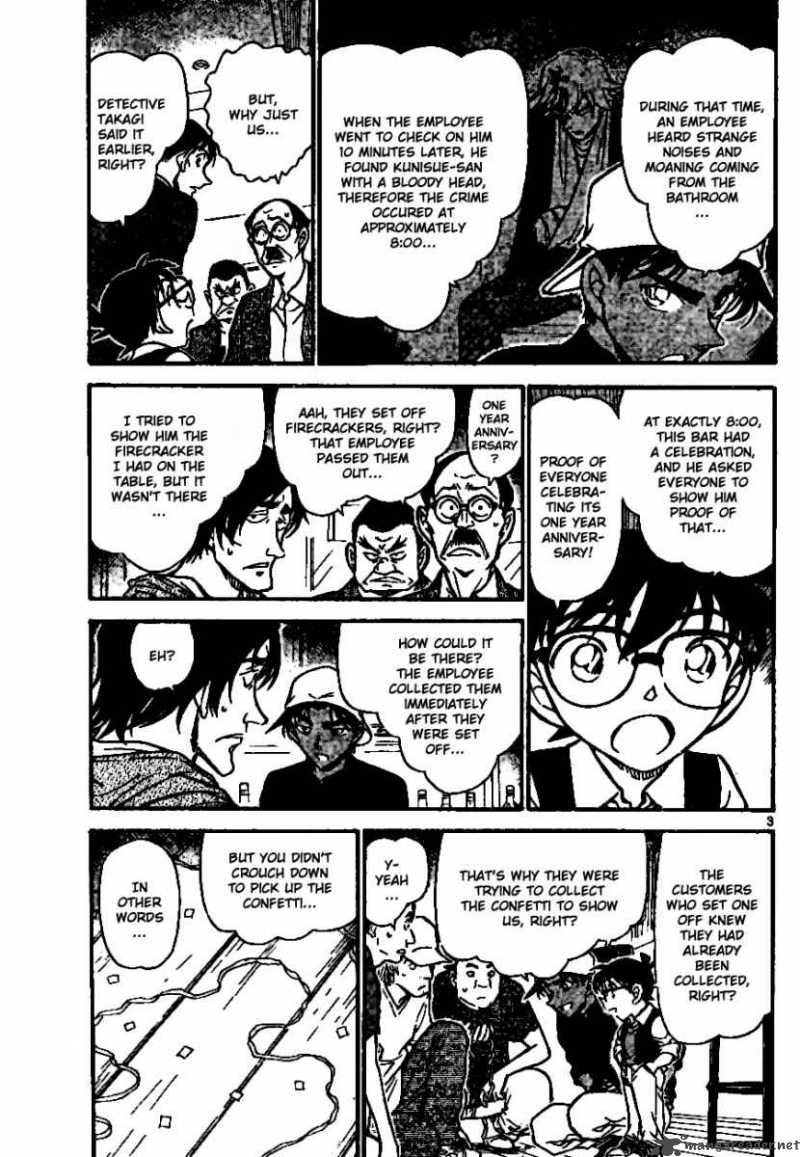 Read Detective Conan Chapter 694 The Greatest Game - Page 3 For Free In The Highest Quality
