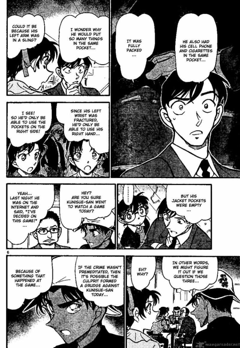 Read Detective Conan Chapter 694 The Greatest Game - Page 6 For Free In The Highest Quality
