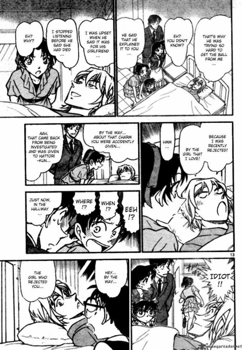 Read Detective Conan Chapter 695 Ill-Tempered - Page 13 For Free In The Highest Quality