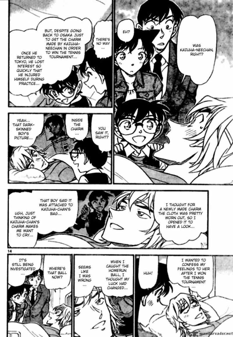 Read Detective Conan Chapter 695 Ill-Tempered - Page 14 For Free In The Highest Quality