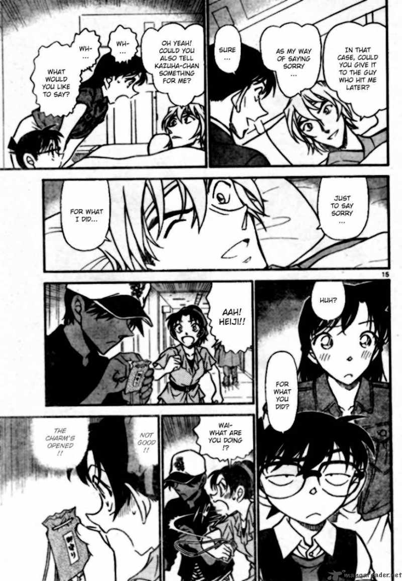 Read Detective Conan Chapter 695 Ill-Tempered - Page 15 For Free In The Highest Quality