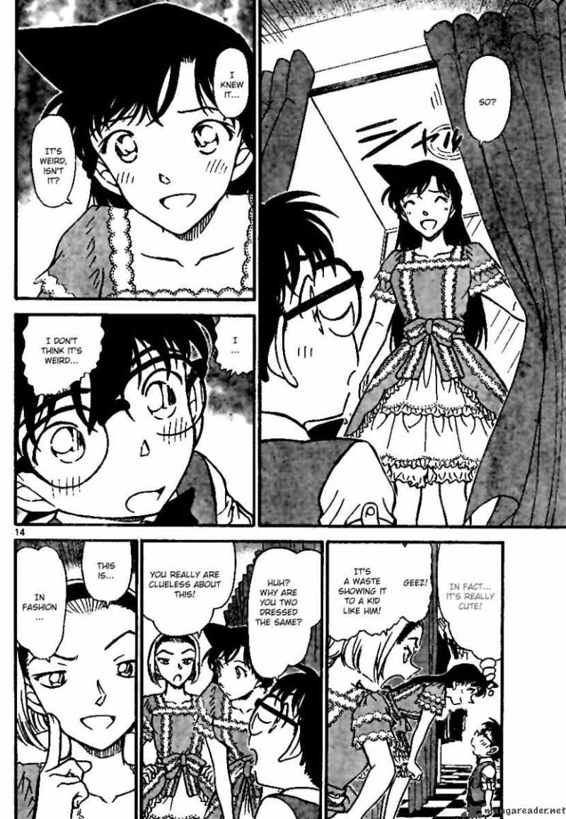Read Detective Conan Chapter 697 A Fashion Curse - Page 14 For Free In The Highest Quality