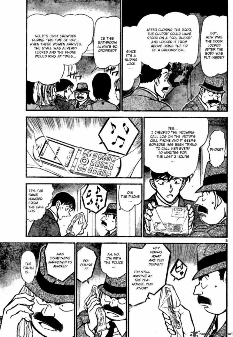 Read Detective Conan Chapter 697 A Fashion Curse - Page 5 For Free In The Highest Quality