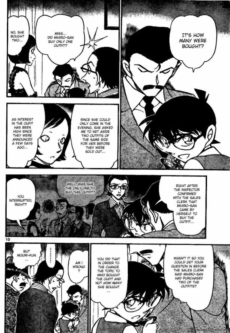 Read Detective Conan Chapter 698 An Uncertain and Fragile Thing - Page 10 For Free In The Highest Quality