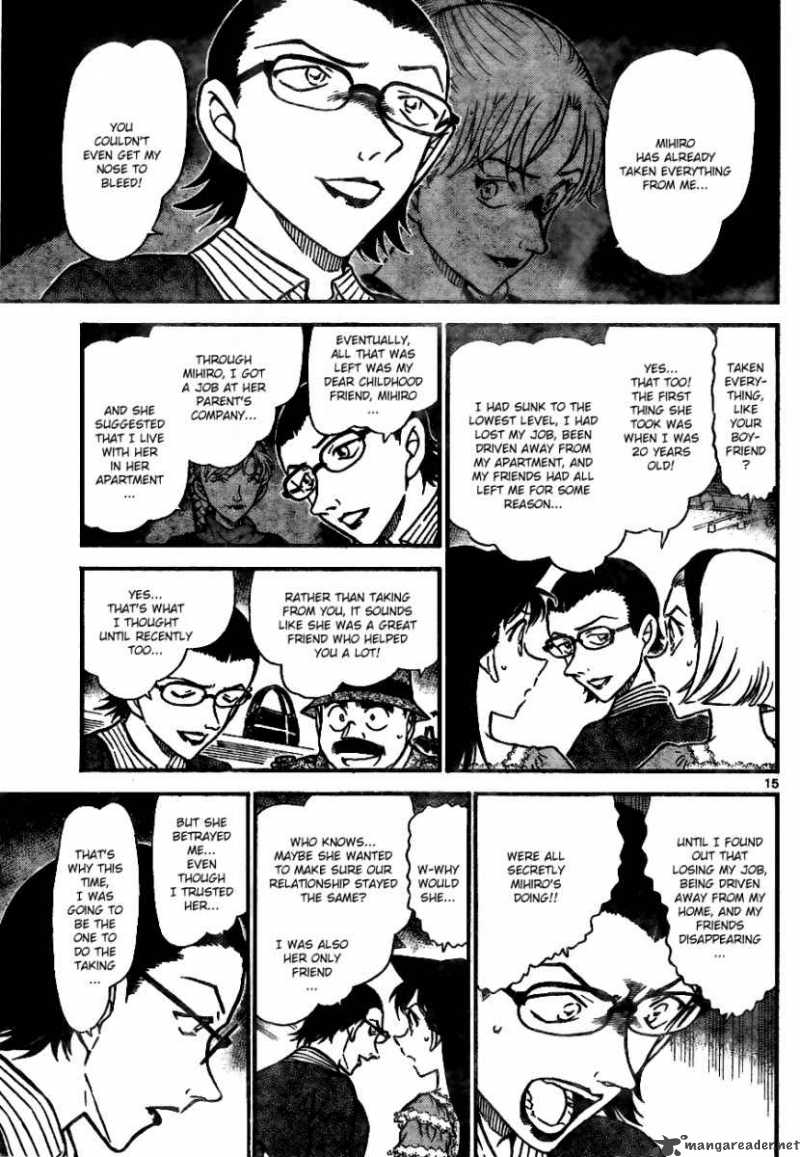 Read Detective Conan Chapter 698 An Uncertain and Fragile Thing - Page 15 For Free In The Highest Quality