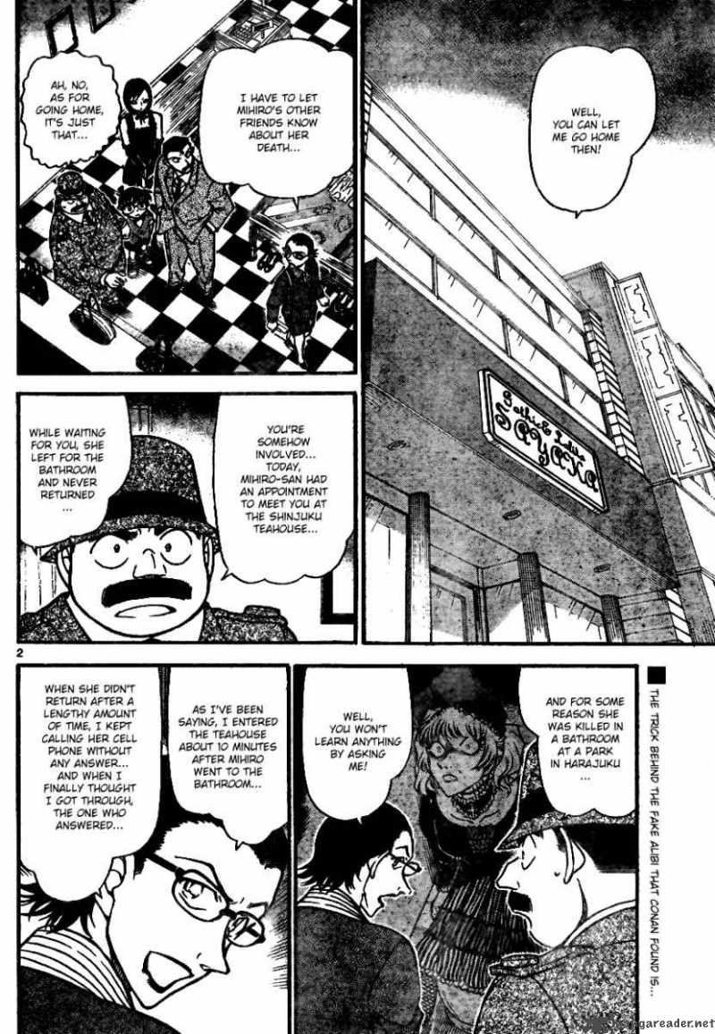 Read Detective Conan Chapter 698 An Uncertain and Fragile Thing - Page 2 For Free In The Highest Quality