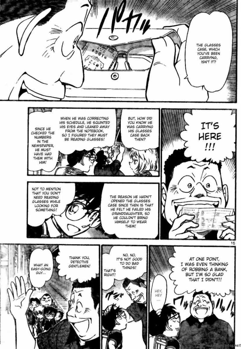 Read Detective Conan Chapter 699 Tomorrow is There - Page 15 For Free In The Highest Quality