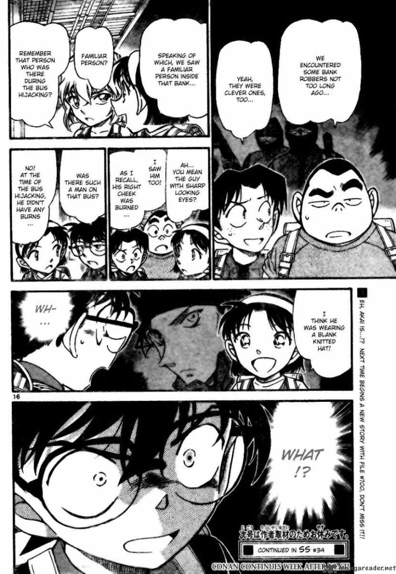 Read Detective Conan Chapter 699 Tomorrow is There - Page 16 For Free In The Highest Quality