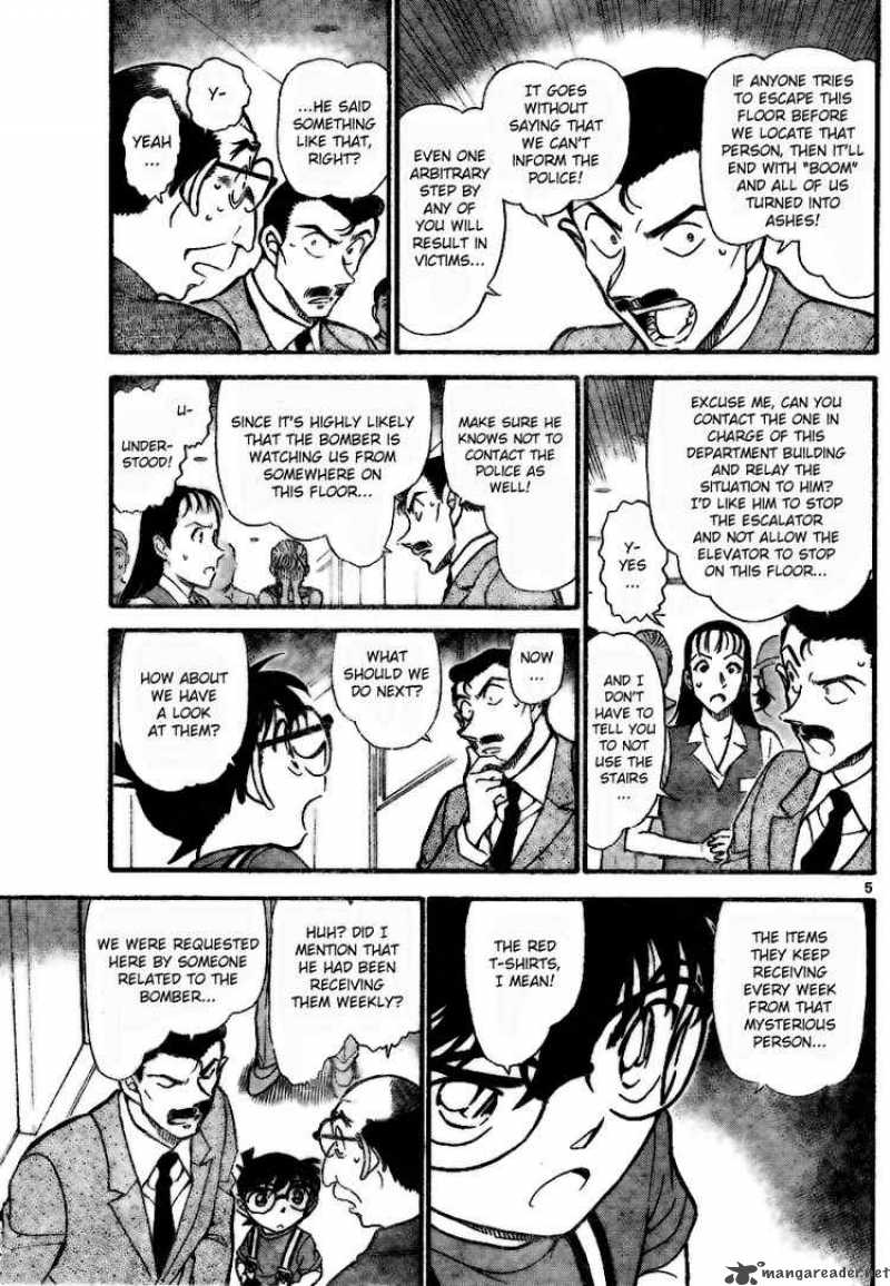 Read Detective Conan Chapter 701 Hint of Red and 13 - Page 5 For Free In The Highest Quality
