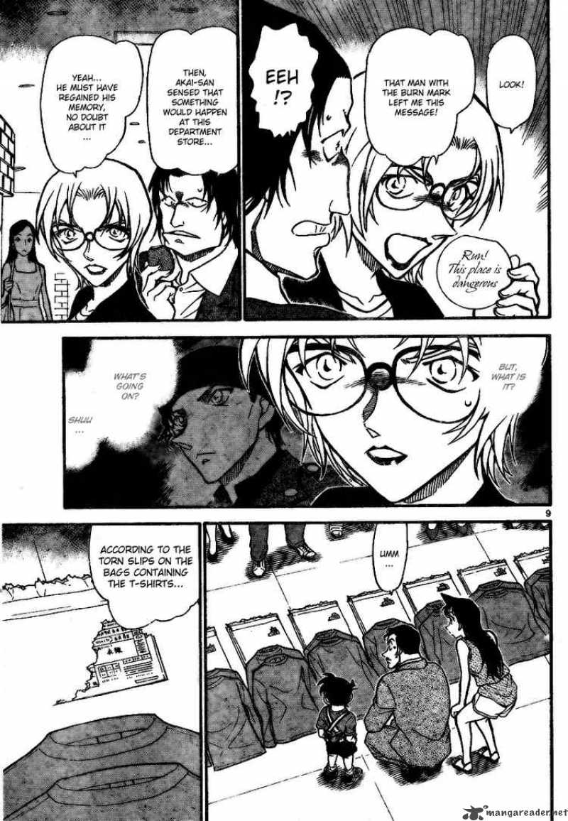 Read Detective Conan Chapter 701 Hint of Red and 13 - Page 9 For Free In The Highest Quality